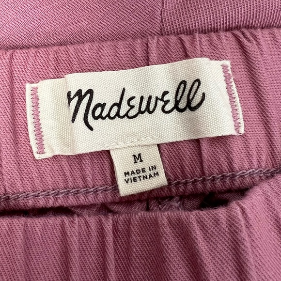 Madewell Shorts Pull On Elastic Waist Pink Women’s Medium - Picture 4 of 5
